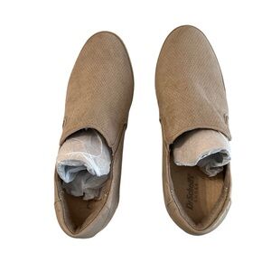 Dr. Scholl’s Shoes Women’s If Only Toasty Taupe Wedge Slip-On Sneaker Sz 7.5 NIB